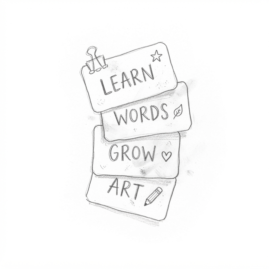 Word Card Maker preview